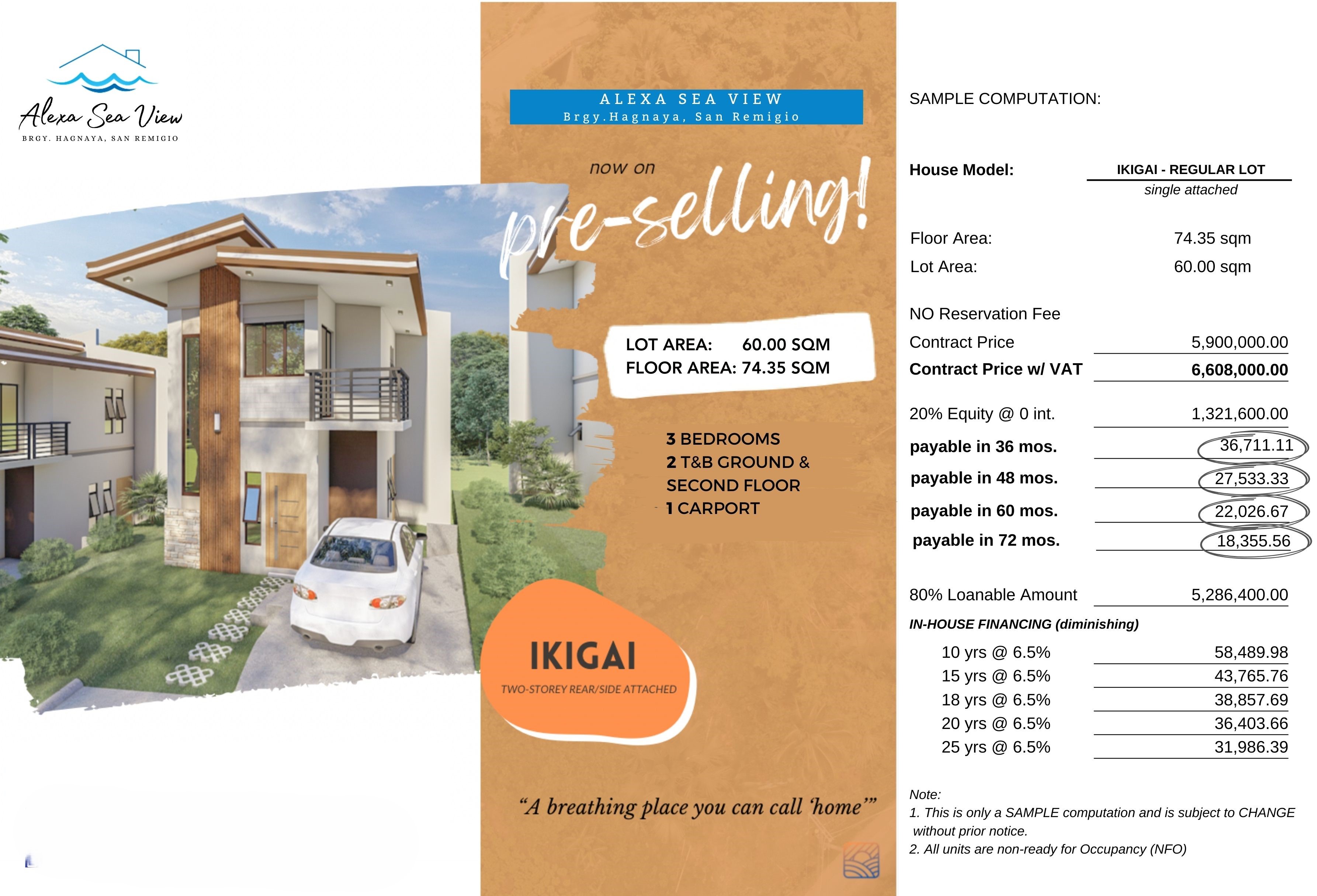 ALEXA SEAVIEW SAN REMEGIO