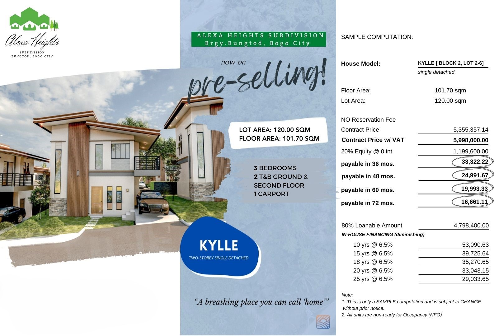 ALEXA HEIGHTS BUNGTOD