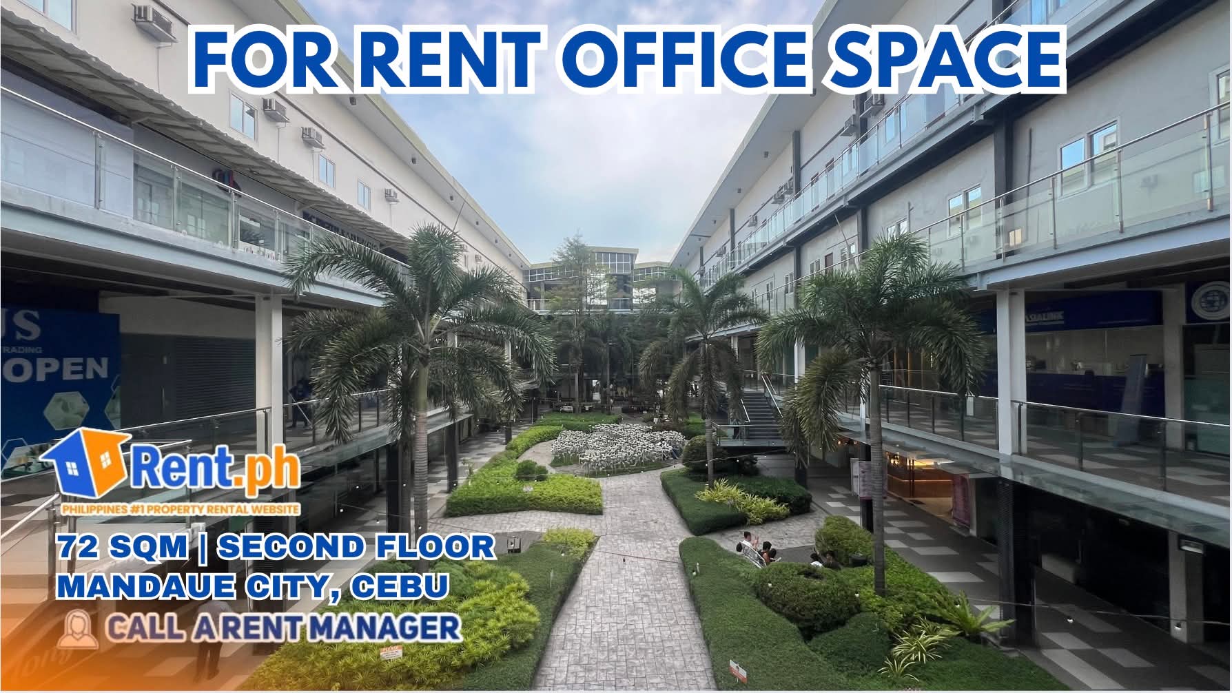 PRIME OFFICE SPACE FOR RENT IN THE CENTER OF MANDAUE CITY