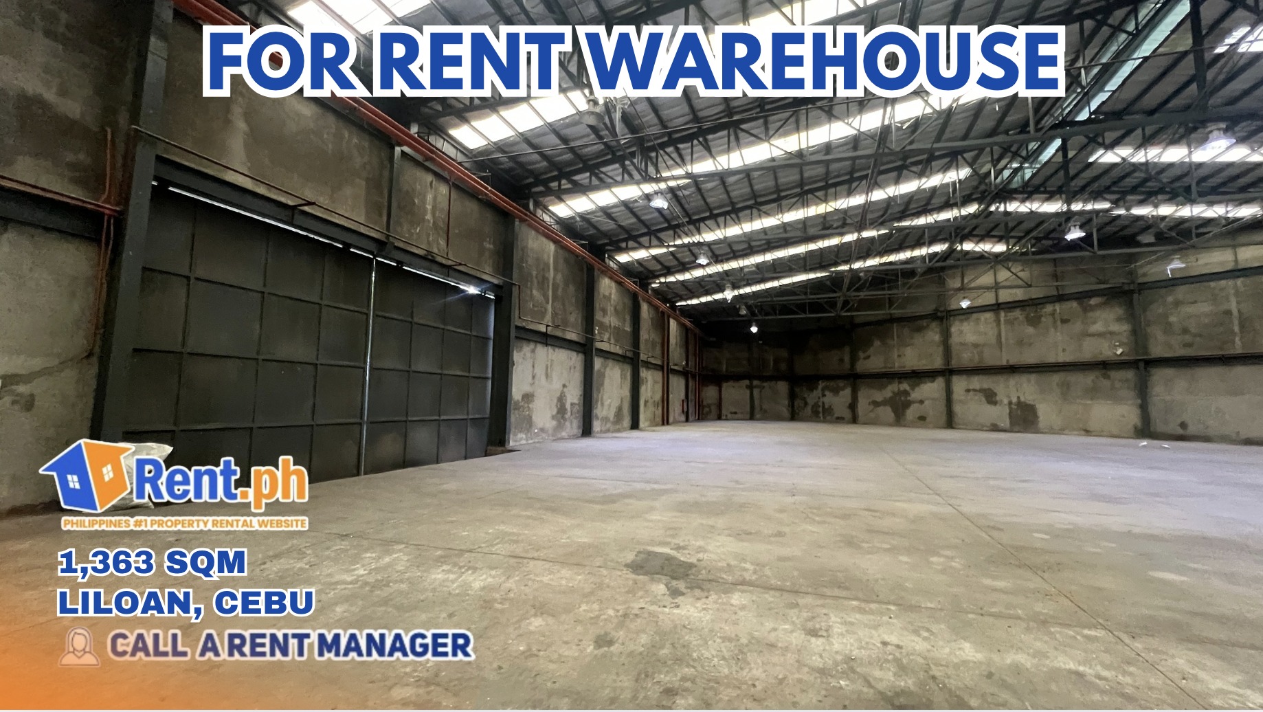 WAREHOUSE FOR RENT 1,363.37 SQM
