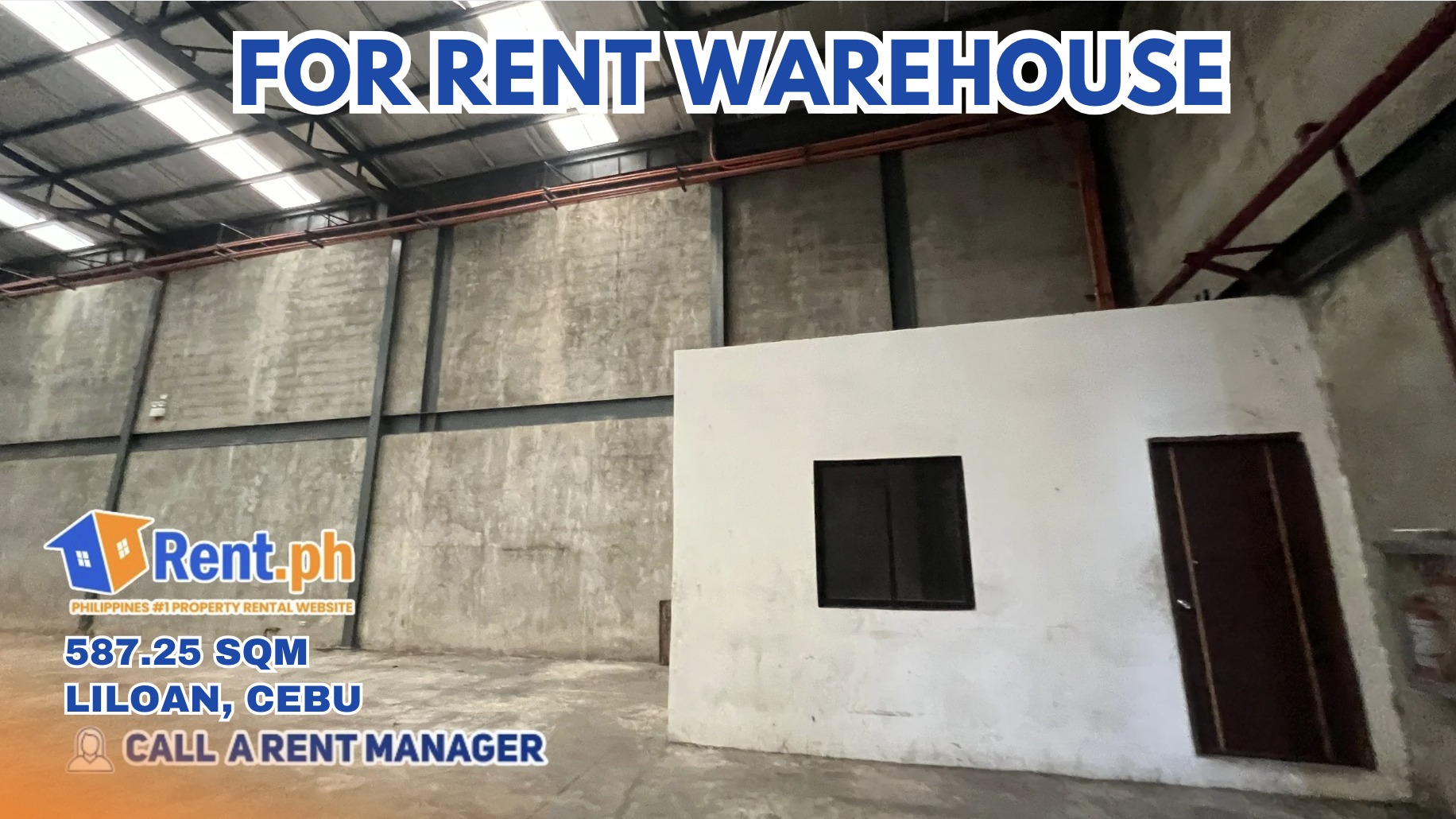 WAREHOUSE FOR RENT IN LILOAN