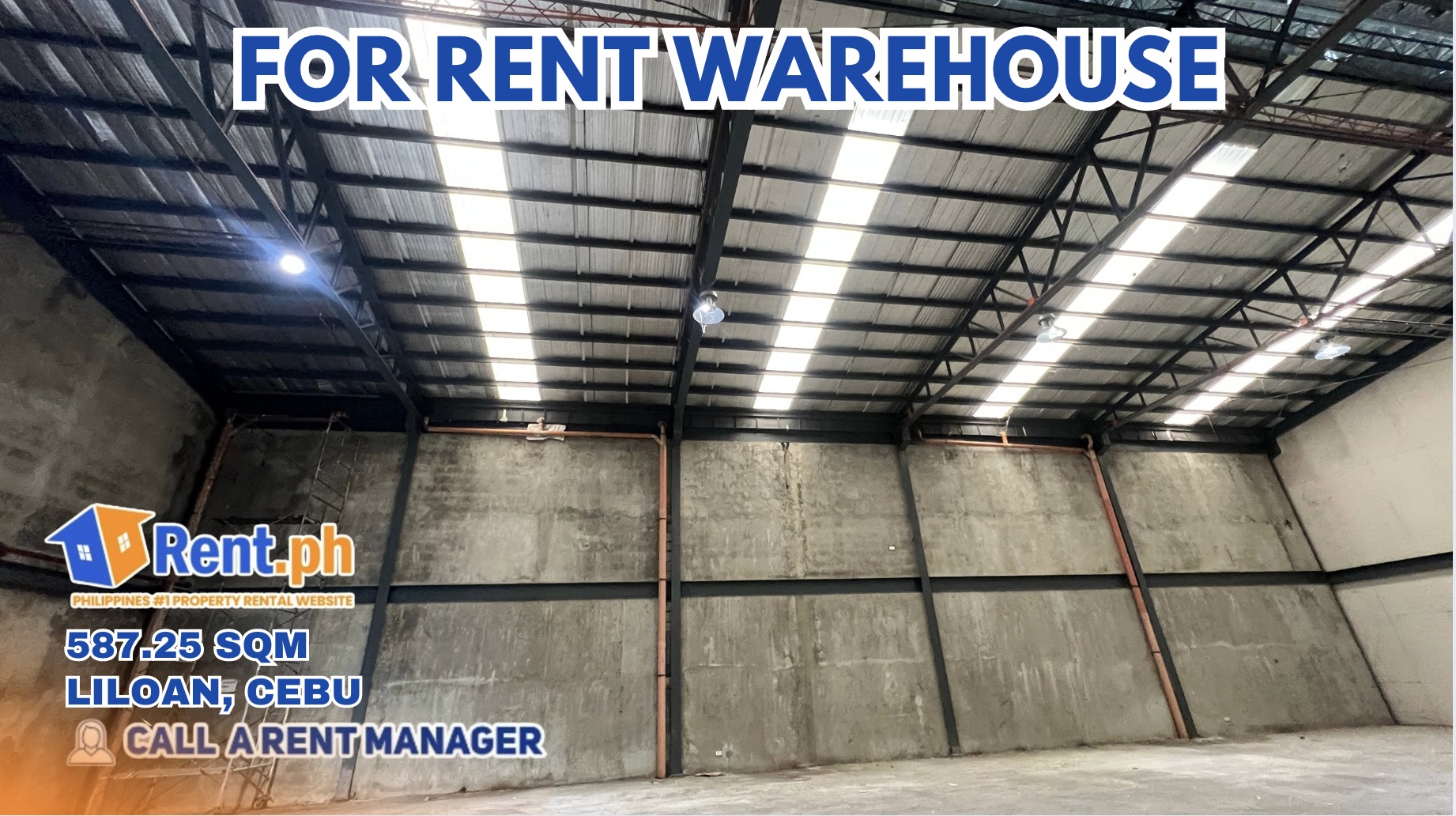 WAREHOUSE FOR RENT IN LILOAN