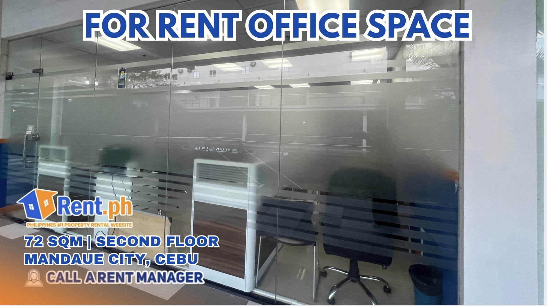 PRIME OFFICE SPACE FOR RENT- CENTER OF MANDAUE CITY