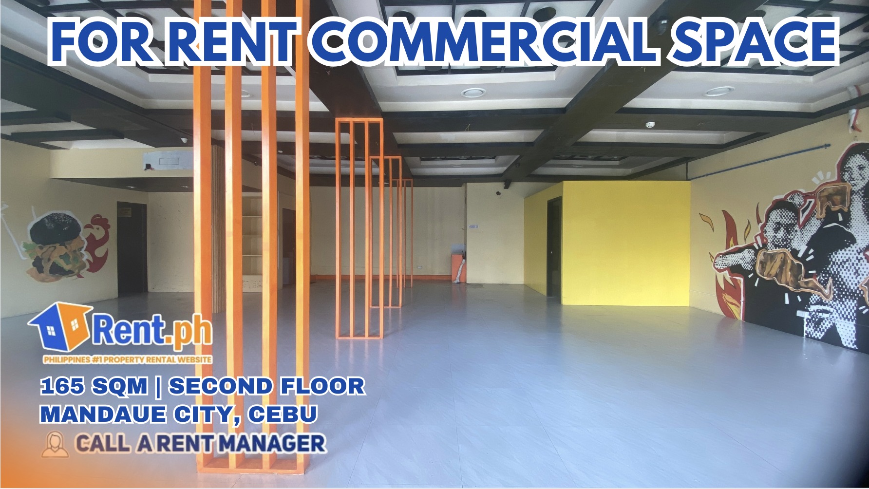 PRIME COMMERCIAL SPACE FOR RENT- CENTER OF MANDAUE CITY