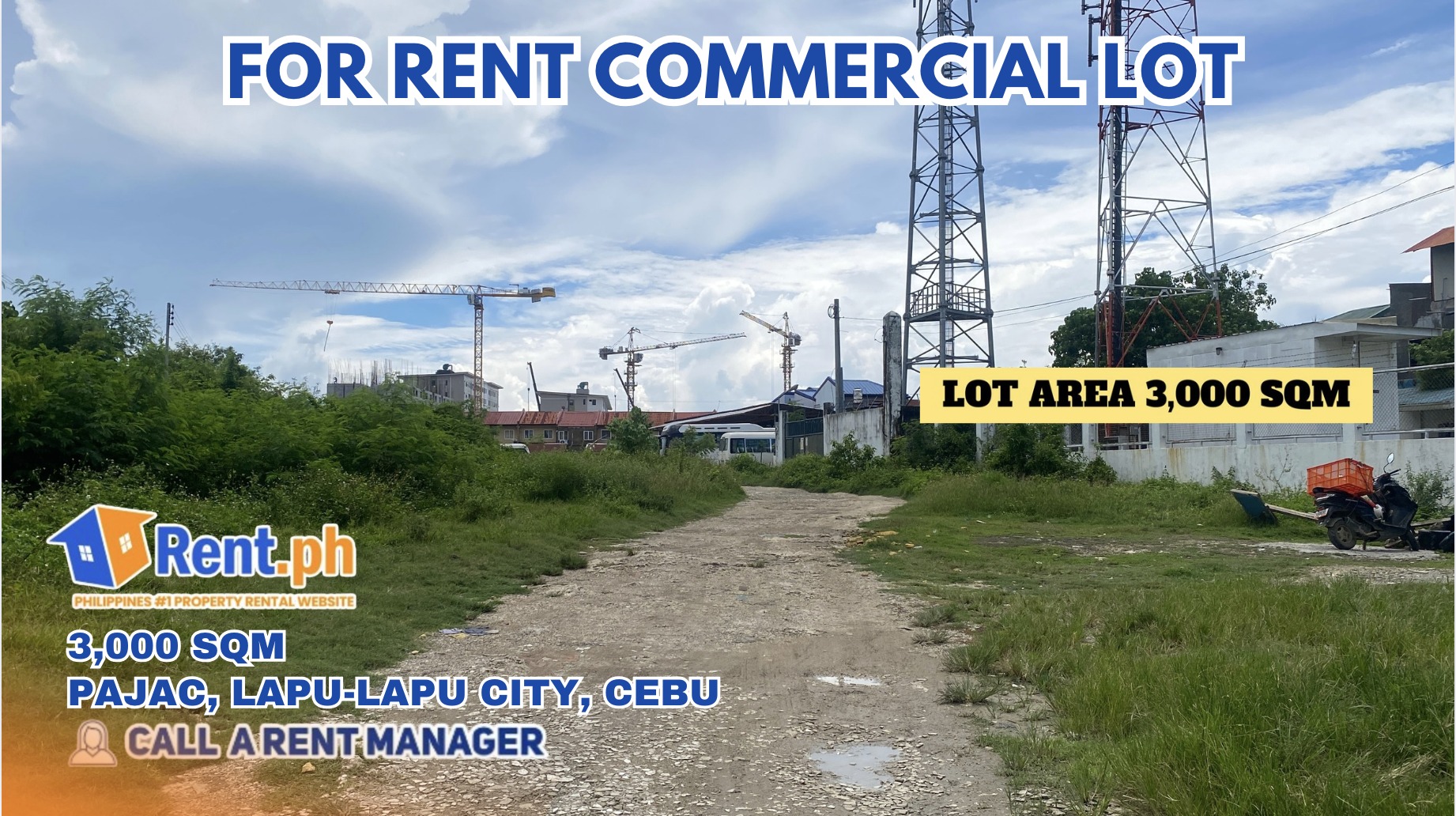 COMMERCIAL LOT  FOR RENT