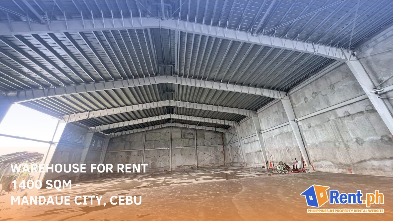 WAREHOUSE FOR RENT 1,400 SQM